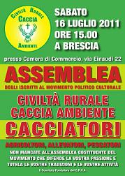 Movimento politico culturale Civiltà Rurale Caccia Ambiente